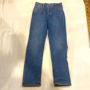 Levi’s Premium Wedgie Straight Jeans 25x28
